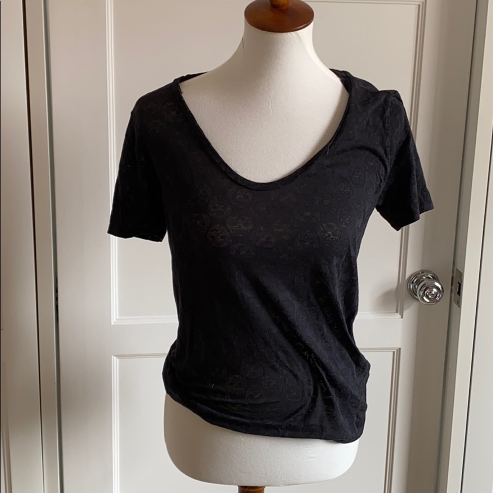 ZADIG AND VOLTAIRE • black skull tee